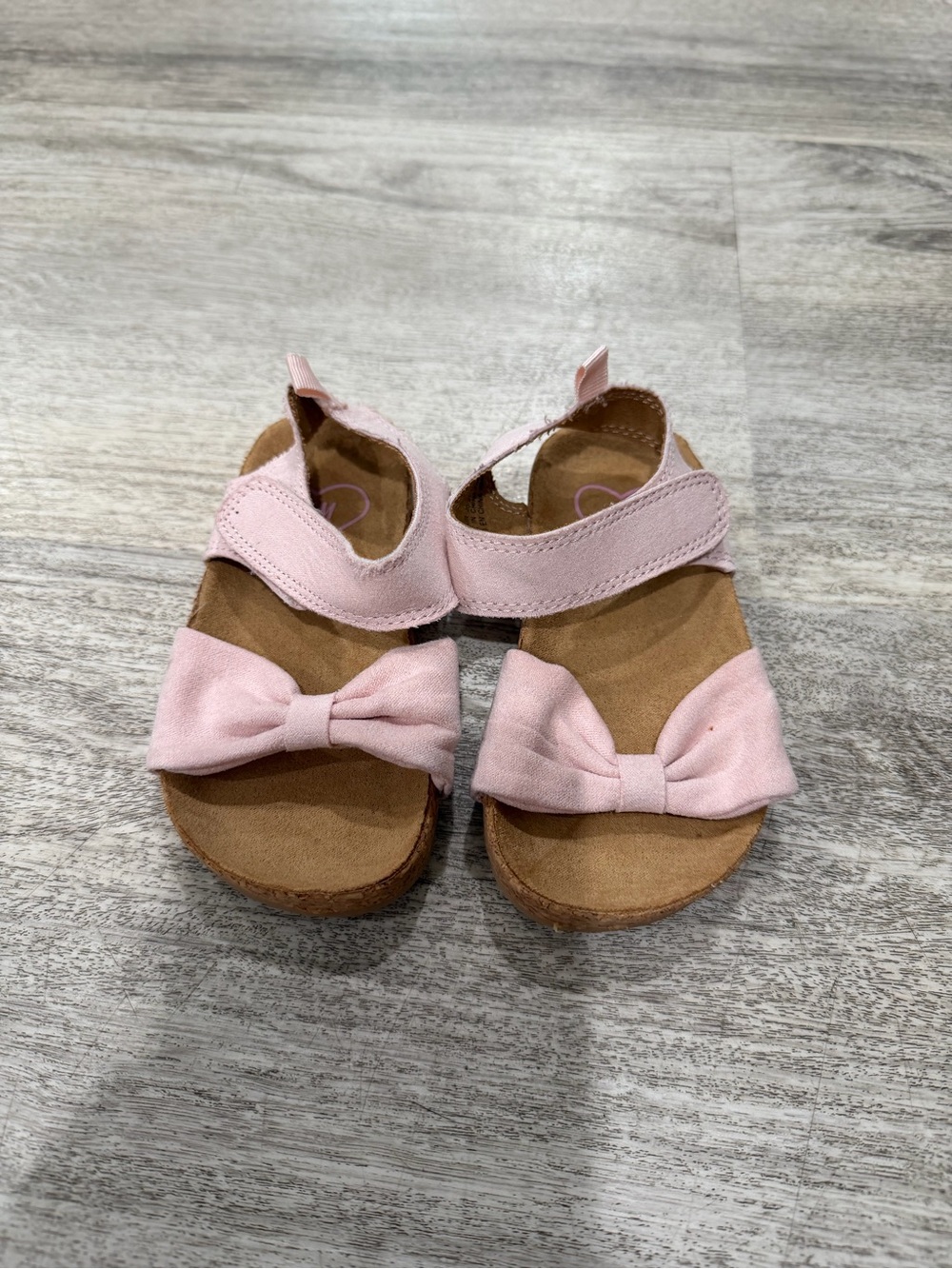 H&M Light Pink Bow Sandals for Kids